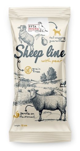 SYTA MICHA Sheep Line Kość do żucia Owca z gruszką dla psa 12cm