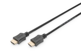 Kabel połączeniowy HDMI 1.4 High Speed Ethernet 1080p60Hz FHD HDMI A/HDMI A M/M czarny 5m