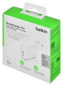 60W DUAL USB-C CHARGER WITH/POWER DELIVER WHITE
