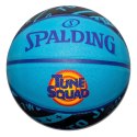 Piłka do koszykówki Spalding Space Jam Tune Squad Bugs niebiesko-czarna '7 84598Z