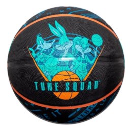 Piłka do koszykówki Spalding Space Jam Tune Squad Roster czarno-niebieska '7 84540Z