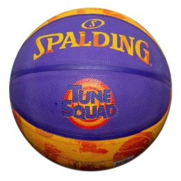 Piłka do koszykówki Spalding Space Jam Tune pomarańczowo-fioletowa '7 84595Z