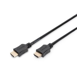 Kabel połączeniowy HDMI 1.4 High Speed Ethernet 1080p60Hz FHD HDMI A/HDMI A M/M czarny 10m