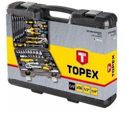Zestaw narzędzi Topex 56 sztuk