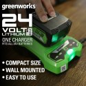Akumulator litowy Greenworks 2932407 Litio Ion