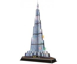Puzzle 3D LED Burj Khalifa 136el. 20508 DANTE p12 CubicFun