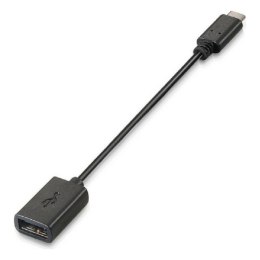 Kabel USB 2.0 NANOCABLE USB 2.0, 0.15m Czarny (1 Sztuk)