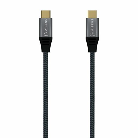 Kabel USB-C Aisens A107-0671 1 m Szary