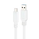 Kabel USB-C do USB NANOCABLE 10.01.4000-W Biały 50 cm