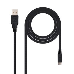 Kabel USB do micro USB NANOCABLE 10.01.0503 3 m Czarny