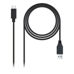 Kabel USB na Mini USB NANOCABLE 10.01.4000 (0,5M) Czarny