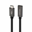 Kabel z rozgałęźnikiem USB-C NANOCABLE 10.01.4401-L150 Czarny 1,5 m
