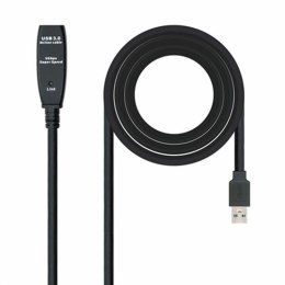 Kabel z rozgałęźnikiem USB TooQ 10.01.0311 Czarny 5 m