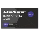 Aktywny rozdzielacz Splitter 2 x HDMI 4K x 2K | 3.4Gb/s