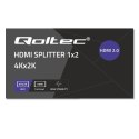 Aktywny rozdzielacz Splitter 2 x HDMI 4K x 2K | 6Gb/s | 60Hz