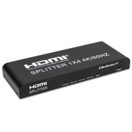 Aktywny rozdzielacz Splitter 4 x HDMI 4K x 2K | 6Gb/s | 60Hz