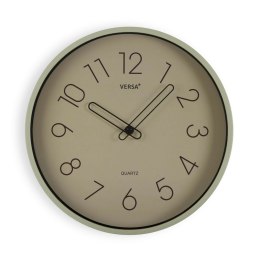 Zegar Ścienny Versa Żółty Plastikowy Kwarc 4 x 30 x 30 cm