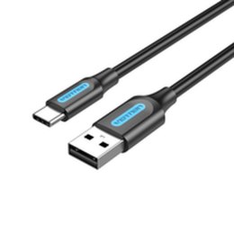 Kabel USB A na USB-C Vention COKBG Czarny 1,5 m (1 Sztuk)