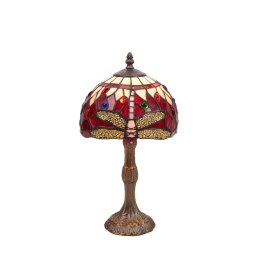 Lampa stołowa Viro Belle Rouge Kasztanowy Cynk 60 W 20 x 37 x 20 cm