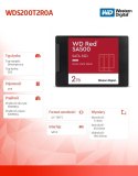 Dysk SSD Red 2TB SATA 2,5 WDS200T2R0A
