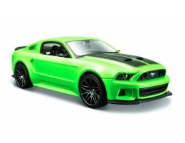 Model kompozytowy Ford Mustang Street Racer zielony 1/24