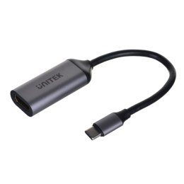 Kabel USB-C na HDMI Unitek V1420A Czarny 15 cm