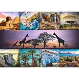 Puzzle 1000 elementów Kolaż Afryka