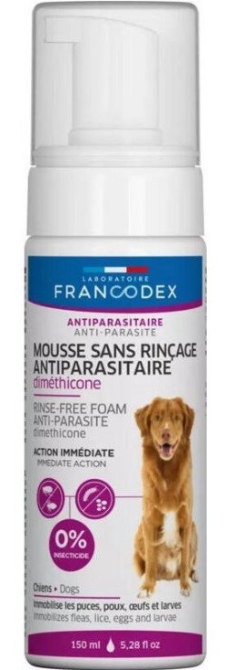 FRANCODEX Pianka z dimetykonem dla psów 150 ml