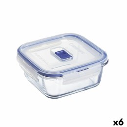 Hermetyczne pudełko na lunch Luminarc Pure Box Active 760 ml Dwuowy Szkło (6 Sztuk)