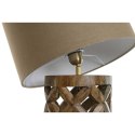 Lampa stołowa Home ESPRIT Beżowy Naturalny Drewno mango 50 W 220 V 35,5 x 35,5 x 79,5 cm
