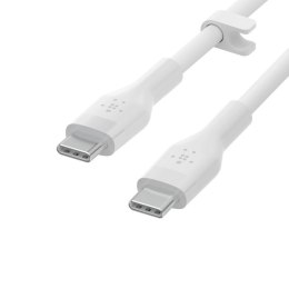 Kabel USB-C Belkin BOOST↑CHARGE Flex Biały 3 m