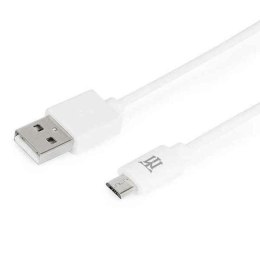Kabel USB do micro USB Maillon Technologique MTBMUW241 Biały 1 m (1 m)