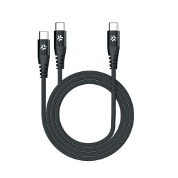 Kabel USB-C Celly USBC2USBCBK Czarny 1,3 m