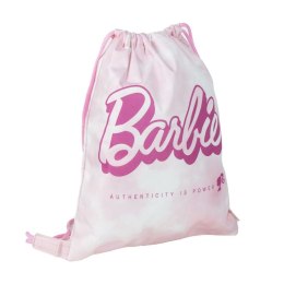 Worek na buty ze sznurkami Barbie Różowy 30 x 39 cm