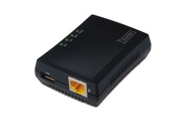 Wielofunkcyjny serwer wydruku/Print server1xUSB2.0 Hub sieciowy, 1xRJ45, NAS, LAN 10/100Mbps