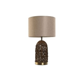 Lampa stołowa Home ESPRIT Brązowy Beżowy Złoty 50 W 220 V 33 x 33 x 56 cm