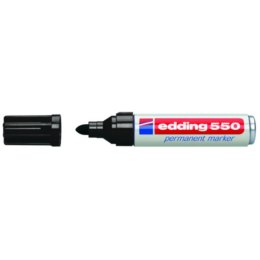 Marker permanentny Edding 550-01 Czarny 200 Części