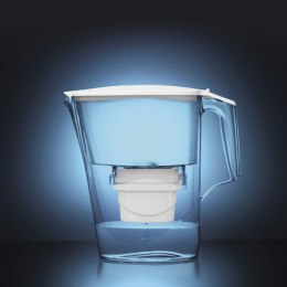 Dzbanek Filtrujący Aqua Optima Liscia Evolve Biały Plastikowy 2,5 L