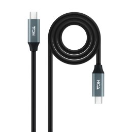 Kabel USB-C NANOCABLE 10.01.4302 Czarny 2 m