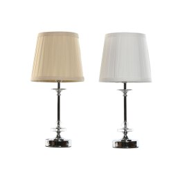 Lampa stołowa Home ESPRIT Biały Beżowy Metal 25 W 220 V 20 x 20 x 43 cm (2 Sztuk)