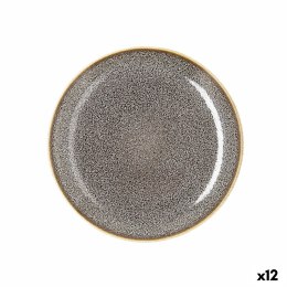 Płaski Talerz Ariane Jaguar Freckles Brązowy Ceramika 21 cm (12 Sztuk)
