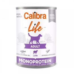 CALIBRA LIFE Adult Monoprotein jagnięcina - mokra karma dla psa - 0,4 kg
