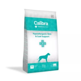 CALIBRA Veterinary Diets Hypoallergenic Skin & Coat Support - karma dla psa - 12 kg