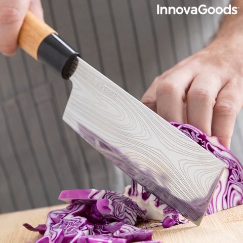 Zestaw Noży z Profesjonalnym Futerałem Damas·Q InnovaGoods Zestaw Noży z Profesjonalnym Futerałem Damas·Q InnovaGoods