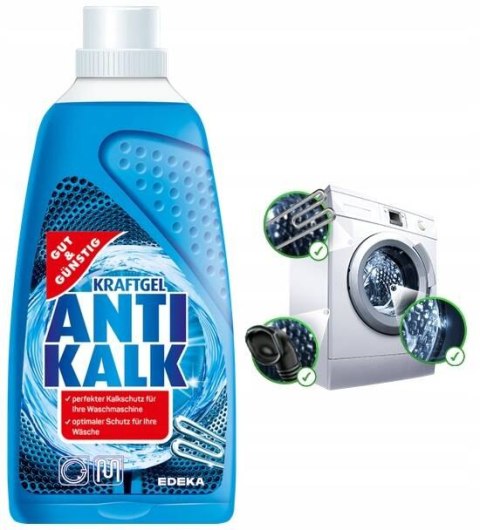 G&G Anti-Kalk Gel Odkamieniacz do Pralek Żel 1 l G&G Anti-Kalk Gel Odkamieniacz do Pralek Żel 1 l
