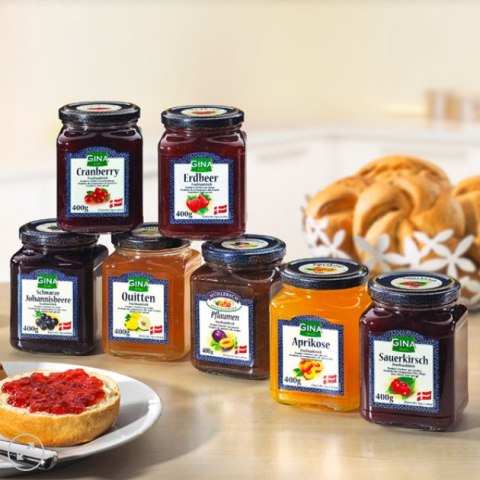 Gina Dżem Pomarańczowy 400 g Gina Dżem Pomarańczowy 400 g