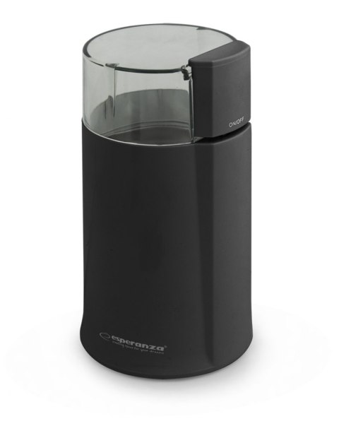 Młynek do kawy Esperanza Espresso EKC001K (160W; udarowy; kolor czarny) Młynek do kawy Esperanza Espresso EKC001K (160W; udarowy; kolor czarny)