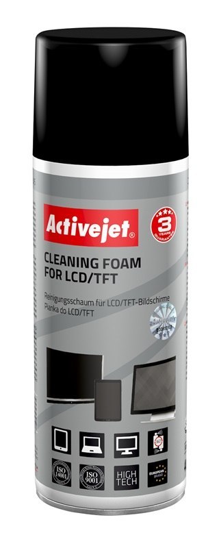 Activejet AOC-105 Pianka do czyszczenia matryc (400 ml). Activejet AOC-105 Pianka do czyszczenia matryc (400 ml).
