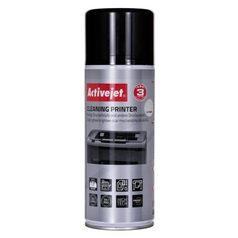 Activejet AOC-401 Preparat do czyszczenia drukarek, urządzeń (400 ml) Niezbędny w każdym biurze i każdym domu wyposażonym w druk Activejet AOC-401 Preparat do czyszczenia drukarek, urządzeń (400 ml) Niezbędny w każdym biurze i każdym domu wyposażonym w druk