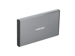 Obudowa na dysk NATEC Rhino Go NKZ-1281 (2.5"; USB 3.0; Aluminium; kolor szary)